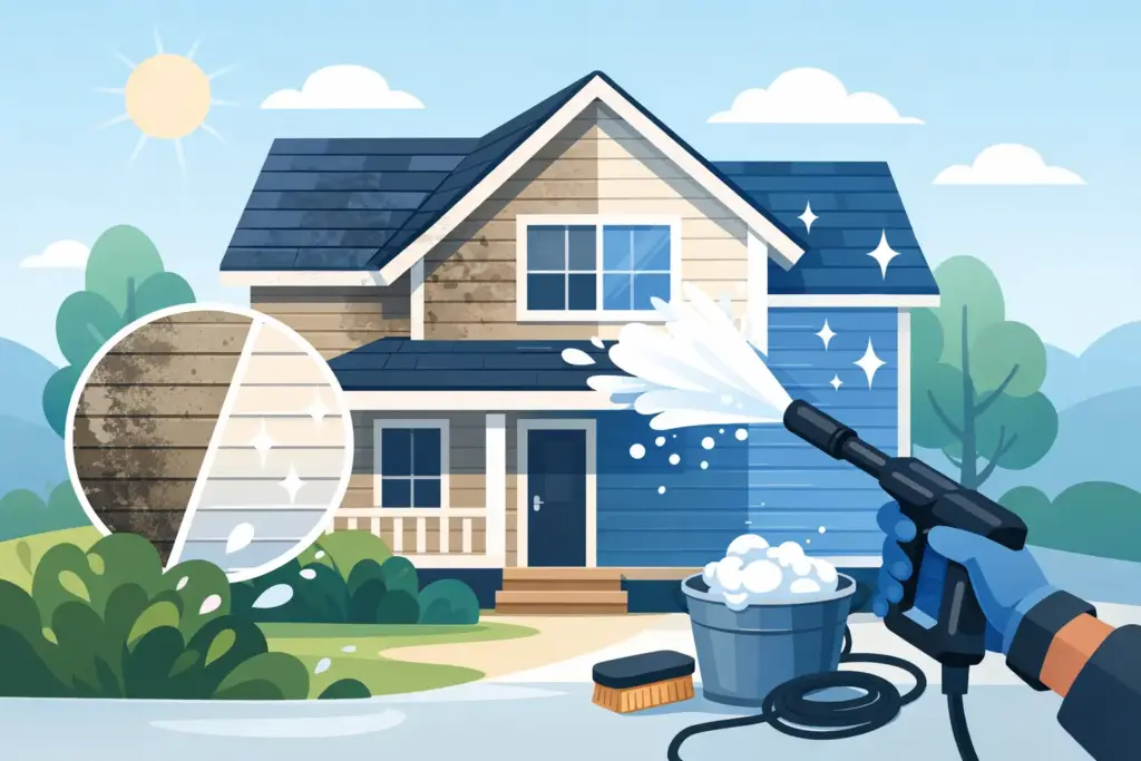 House Washing That Protects Your Home’s Siding