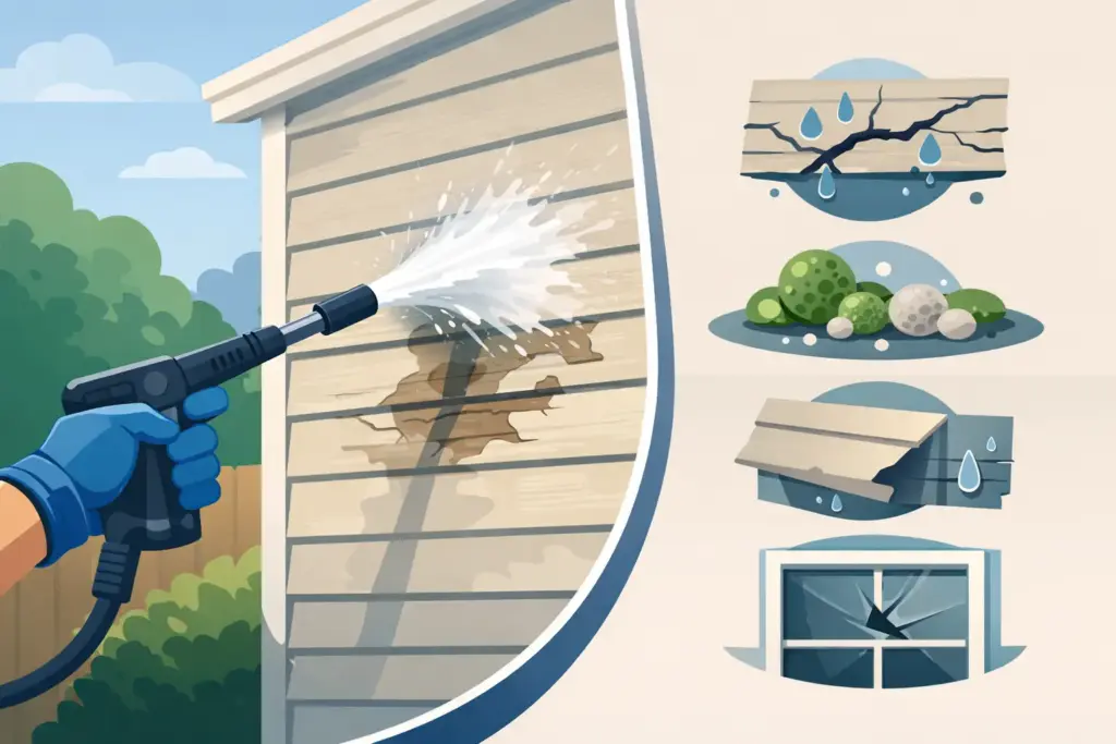 Can Pressure Washing Damage Siding? Know the Risks