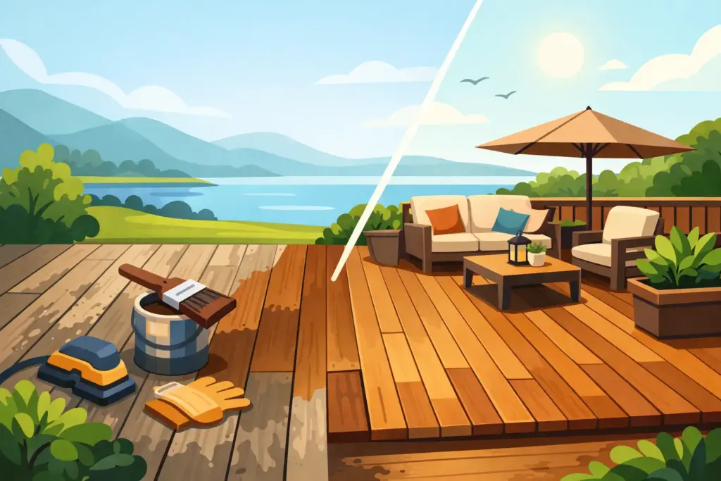 Deck Restoration That Protects Your Outdoor Space