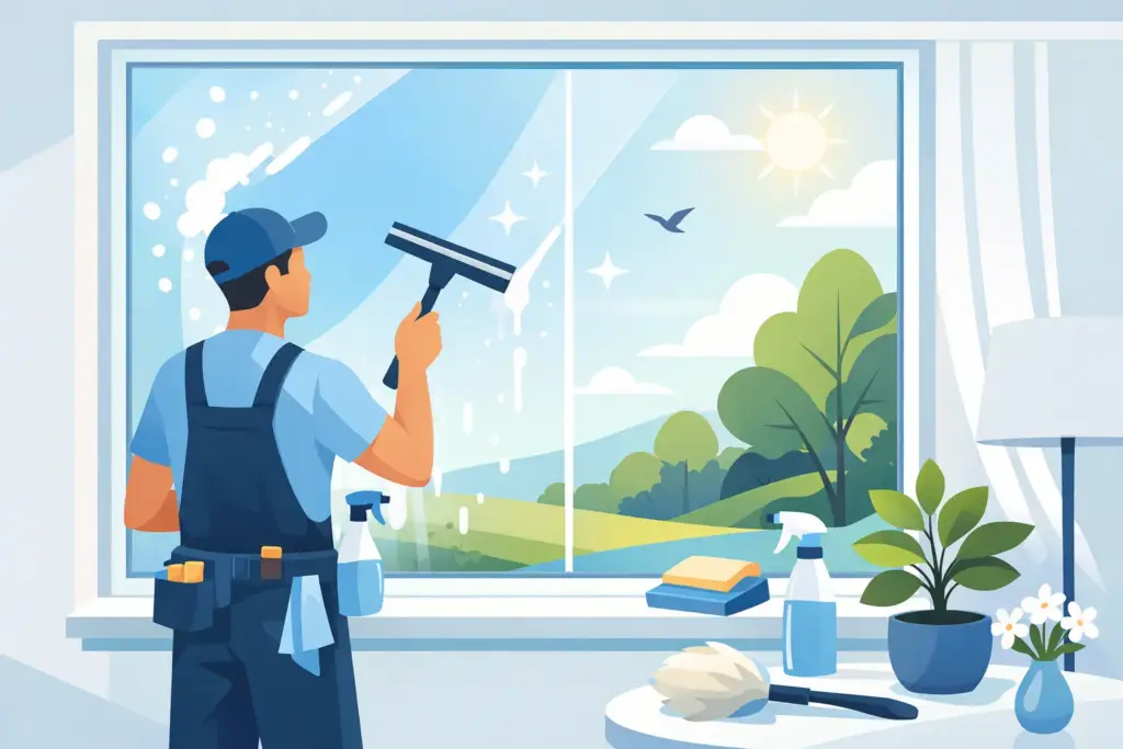 Window Washing for Spring Cleaning Made Simple