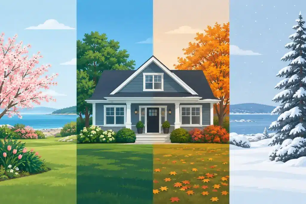 A Seasonal Exterior Care Plan for Maine Homes