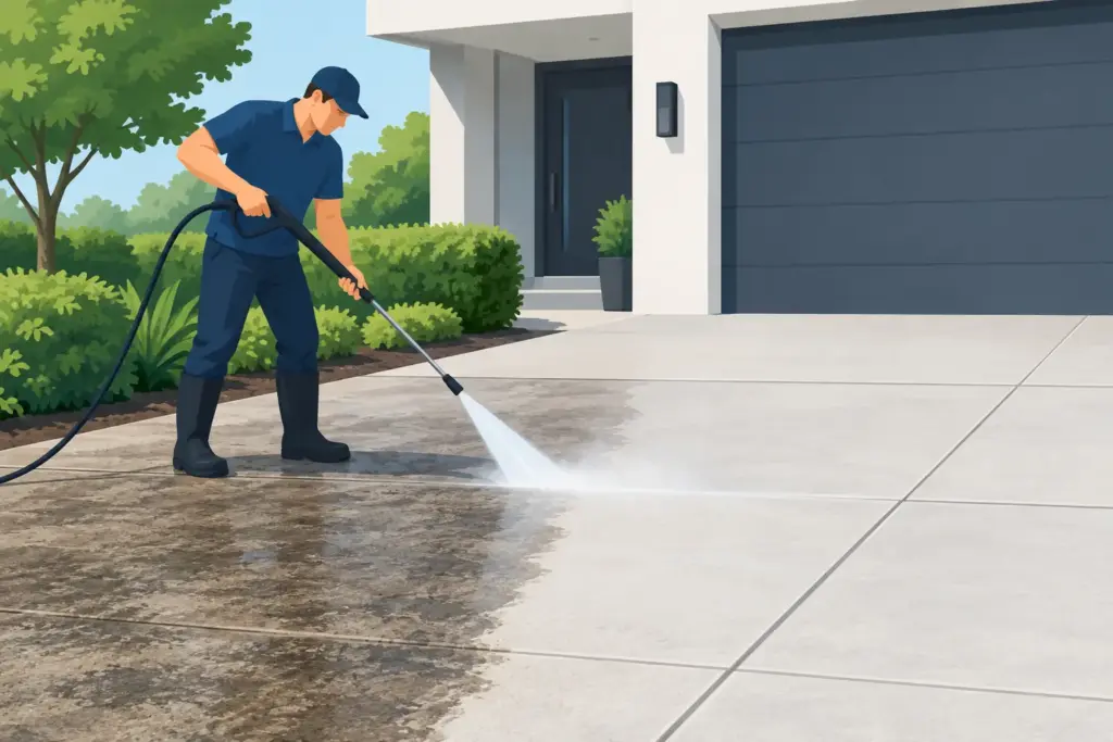 Concrete Cleaning That Restores Your Property