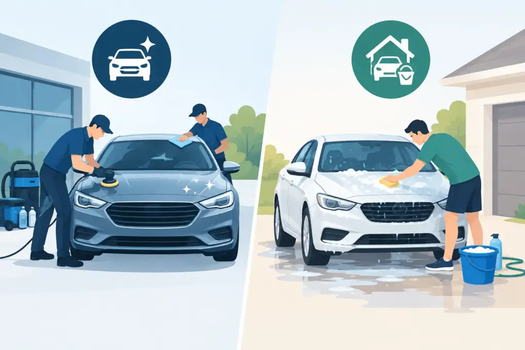 Professional Cleaning Versus DIY Washing Compared