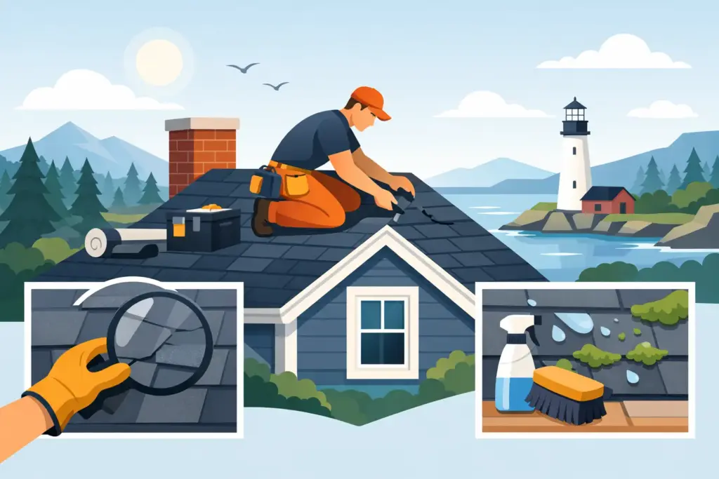 Roof Maintenance Guide for Maine Homeowners
