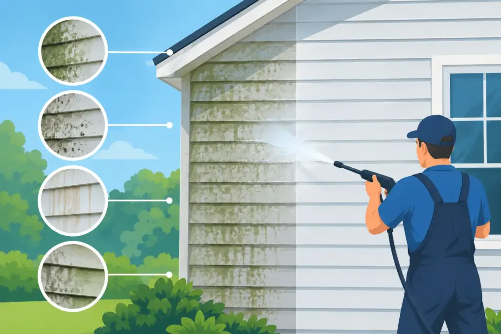 8 Clear Signs Your Siding Needs Washing Now
