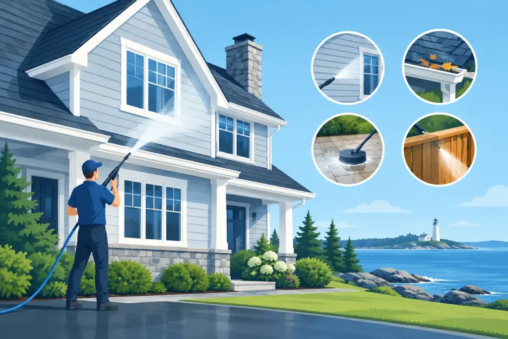 Best Exterior Cleaning Packages for Maine Homes