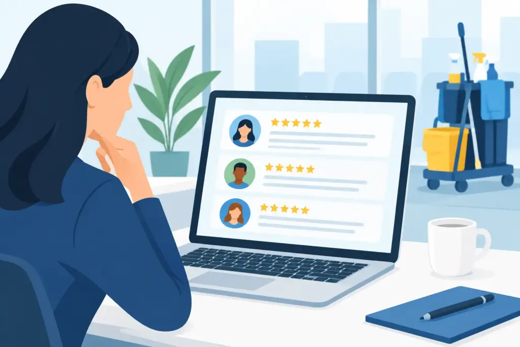 How to Read Commercial Cleaning Reviews